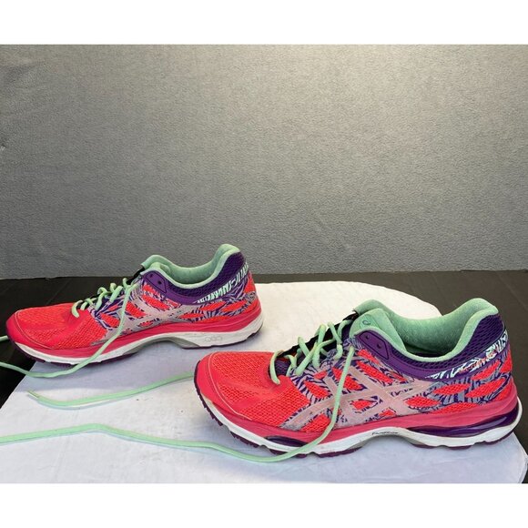 Asics Women's Athletic Shoes - Pink and Purple 241 - Picture 1 of 13